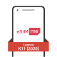 eSIM.me Card for Lenovo K11 [2020]